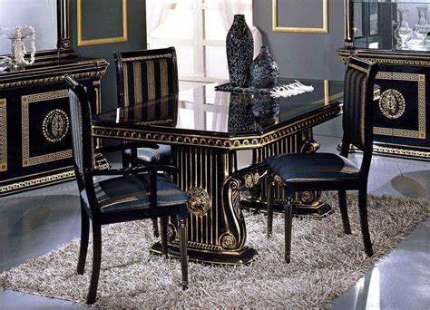 versace multicolor dining table|Versace italian table sets.